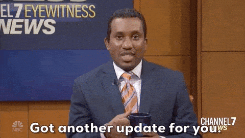 News anchor sketch captioned “Got another update for you”